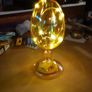 Egg shaped glass ornament Image 2