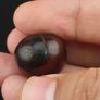 Vintage Natural Pattern Suliemani Tire Shape Agate Bead Amulet Image 4