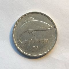 Irish Silver Two Shilling Florin