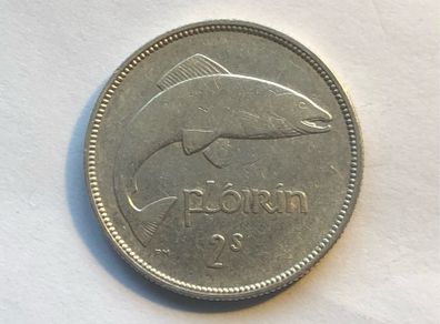 Irish Silver Two Shilling Florin