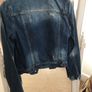 Vintage Cropped  Denim jacket size 8 Image 3