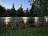 2D Gabion Fence Galvanised Steel 2.008x0.83 m 8 m (Total Length) Grey