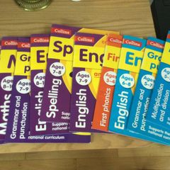 Collins easy learning workbooks