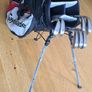 taylormade R7 irons and stand bag Image 2
