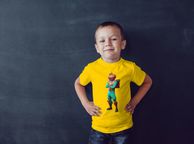 main image for ad Fortnite tomatoehead t-shirt for kids Team Pizza Fortnite t-shirt