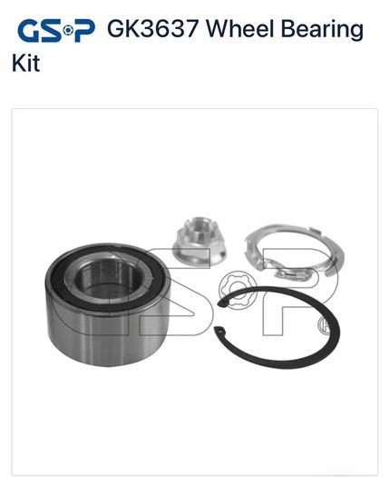 2 X GSP Wheel Bearing kits