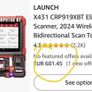 LAUNCH X431 CRP919x BT OBD2 Scanner,Bidirectional Scan Tool,added CAN FD/DoIP All System Diagnostic,with BT adapter,ECU Coding Image 9