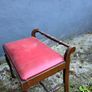 Vintage Wooden Piano / Dressing Stool Image 3