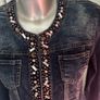 d.e.c.k. by decollage detailed denim jacket size M UK10 EU38 Postage included Image 3