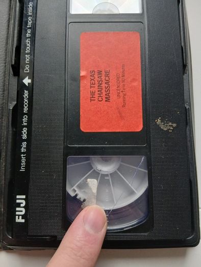 The Texas Chain Saw Massacre Pre Cert On Iver Film Services UK 1974 VHS Pal FF 30 No. 22