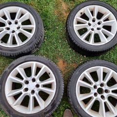 17" alloys & tyres