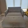 Grey 2 Seater Sofa Bed - Excellent Condition Image 4