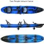 Tandem doubble fishing kayak with propeller pedal drive and accesories. 14ft long  brand new Image 7