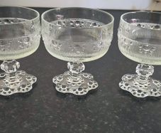 Vintage dessert dishes