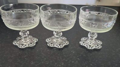 Vintage dessert dishes