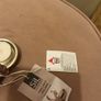 Silver metal christmas stag T-light holder Image 3