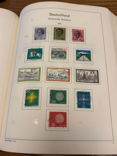 Stamp album GERMANY