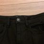 Stradivarius black super high waisted jeans size uk6 Image 4