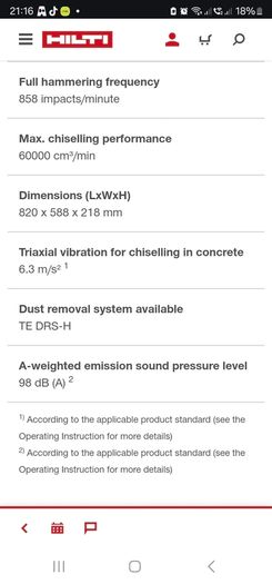 Hilti TE-3000 New version