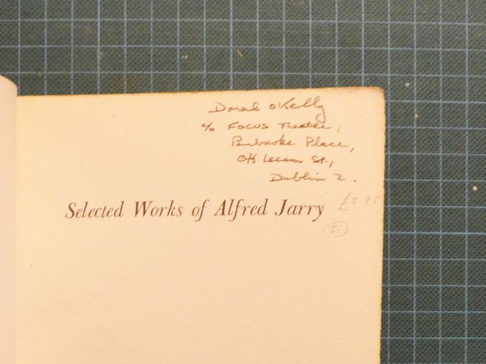 'Selected Works of Alfred Jarry'