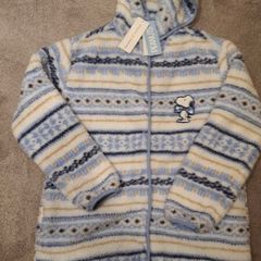 Peanuts Snoopy Fleecy Short Robe