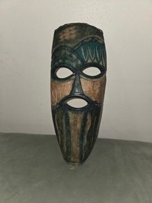 Carved Wooden African Mask