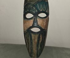 Carved Wooden African Mask