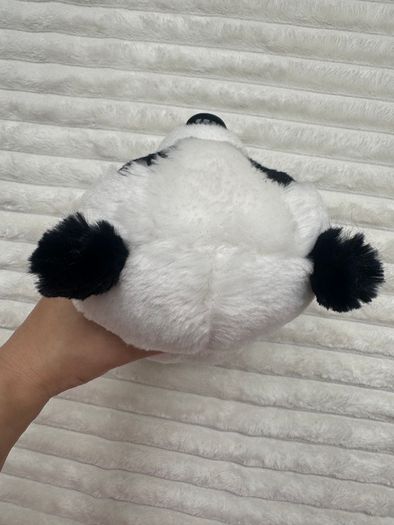 Protected Pals approx. 12 Panda Bear  Plush Moose Used Damaged nose Please see pictures