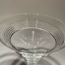 Vintage Edinburgh crystal Orbit martini glass Image 3