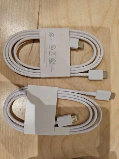 Samsung super fast charging cables usb C