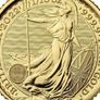 Great Britain 1/10 oz Gold Coin Britannia 2022 ( In Capsule) Image 2