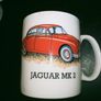 collection of six automotive mugs Image 4