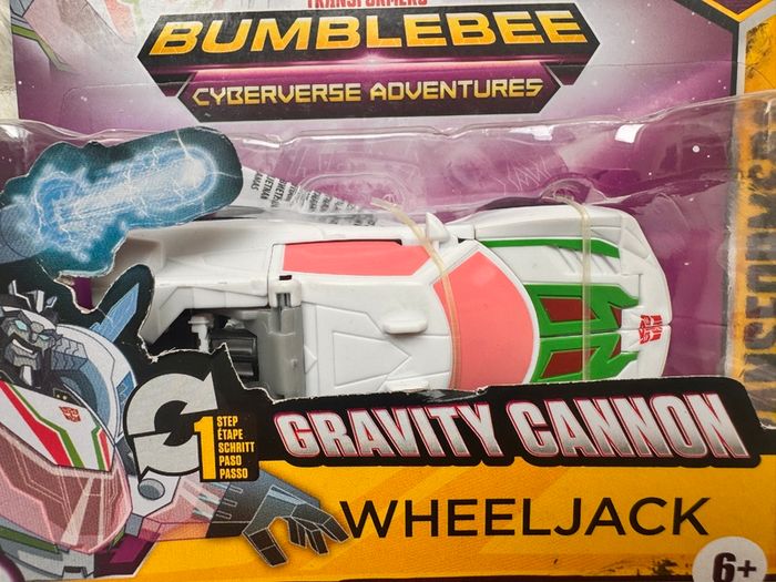 Transformers Bumblebee Cyberverse Adventures Gravity Cannon WheelJack Please see photos