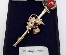 sterling silver brooch