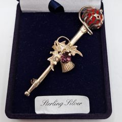 sterling silver brooch