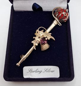 sterling silver brooch
