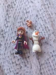 Frozen lego figures olaf and anna