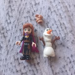 Frozen lego figures olaf and anna