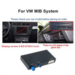 Wireless Carplay Android Auto Mirror Link For VW Volkswagen Skoda Octavia A5 Golf 7 Polo Passat B8 With MIB MIB2 System