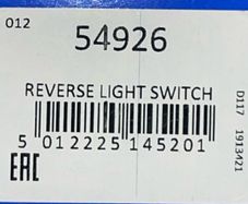 Reverse Light Switch Intermotor 54926