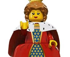 Lego QUEEN Minifigure Lego Series 15 Lego Minifigure