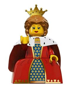Lego QUEEN Minifigure Lego Series 15 Lego Minifigure