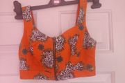 Zipped crop top  Atmosphere size UK8 EU36 Postage included