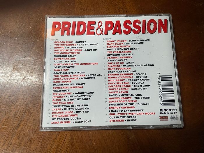 Pride & Passion Double CD 40 Contemporary Celtic Classics