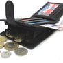 Wallets Mens Slim RFID Blocking Genuine Leather with Zip Coin Pocket, Banknote Compartments, Card Holders Pouch ID Window. Wallet for Men with Gift Box Image 2