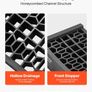 Car Ramps 4 PCS 9072 kg GVW Capacity 65 mm Lift Height, Portable Low Profile Car Service Ramps for Home Garage Maintenance & Oil Changes, Heavy Duty for Low Chassis Vehicle & Support Jack Image 4