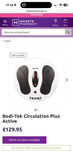 Bodi-Tek Circulation Plus Active