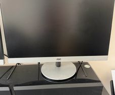 2x 23'' AOC monitors mint condition, HDMI and speakers