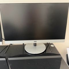 2x 23'' AOC monitors mint condition, HDMI and speakers