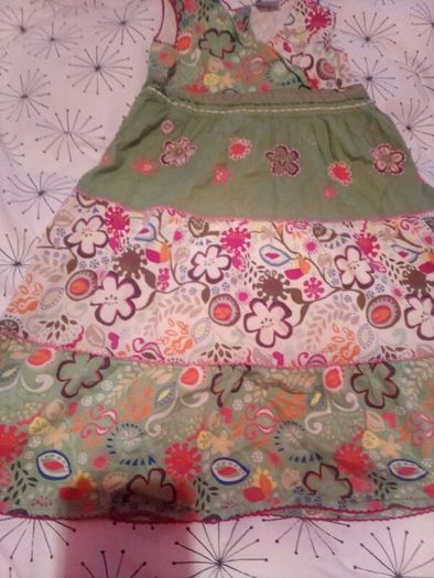 next beautiful green flowery Summer dress